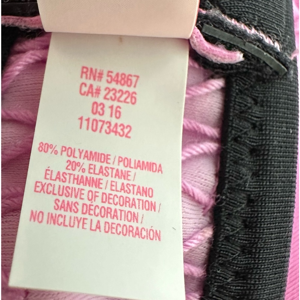 Victoria's Secret Stitched Flirt Bandeau & Classic Hipster Bikini 36D La… - Picture 8 of 13